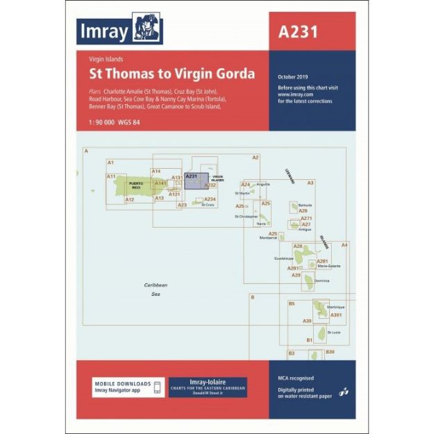 Imray A 231 - Virgin Islands/St.Thomas